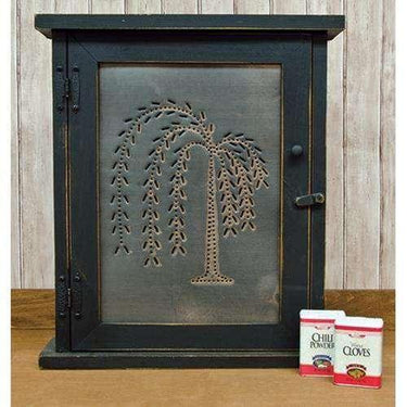 Burnished Willow Spice Cabinet - The Fox Decor
